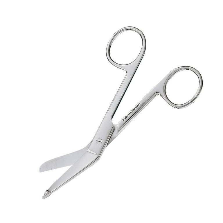 Utopia Care Angled Lister Bandage Scissors, Stainless Steel 5.5 inch, 100%  Stainless Steel Resists Tarnish and Wear, Easy to Disinfect, Perfect for  Crafting, Medical Care, and Home Nursing