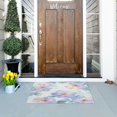 thumbnail image 5 of Yayeee Doormat for Inside 20"x32" Absorbent Low-Profile Washable Non-Slip Rubber Backed Entryway Rug, Pastel Flower Pattern, 5 of 8