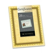 Southworth Gold Parchment Certificate