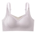 thumbnail image 1 of Supportive Wireless Full Coverage Bra for Everyday Comfort with Side Smoothing and Lift T-Shirt Friendly Seamed-Free Design for All Seasons, 1 of 5