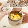 thumbnail image 4 of Thermal Lunch Box with Lid Leakproof Lunchbox with Folding Handle Dishwasher-Safe for Kids Students Adults, 4 of 6
