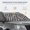 thumbnail image 4 of Balery Panda Parasol para parabrisas de coche de 2 piezas | Parasol plegable para parabrisas delantero de coche para la mayoría de sedanes-Medium, 4 of 6
