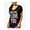 Black - classicblack, variant on Material Girl Womens Run Mesh-Back Graphic T-Shirt, Black, Juniors, X-Small