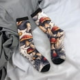 thumbnail image 5 of Vsdgher Cute Forest Mushrooms Crew Socks for Men & Women, Breathable Casual Athletic Ankle Socks, 5 of 6