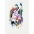 thumbnail image 2 of Demuth, Charles 24x32 White Modern Wood Framed Museum Art Print Titled - Purple Iris, 2 of 4