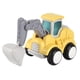thumbnail image 2 of Vehículos de construcción de ingeniería de tipo empuje de dibujos animados, decoración de juguete, coches de granja, modelo de educación temprana, niños, niños, regalo para bebés, excavadora seitruly  FN000742-03B, 2 of 7