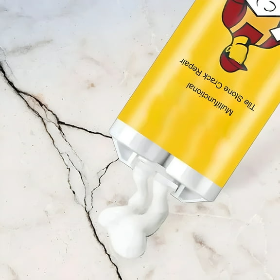 ICERUN 1 Pcs Tub, Tile and Shower Repair Kit, Porcelain Repair Kit, Bathtub Repair Kit for Chips Dents Cracks Holes Scratches, Etc. Fiberglass Repair Kit