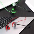 thumbnail image 3 of V7 Auriculares para juegos con conector de 3,5 mm Auriculares con micrófono ajustables con cable en la oreja Auriculares para computadora portátil con teléfono para jugadores dinámicos Inevent DZ4501-01B, 3 of 7