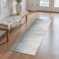 thumbnail image 5 of Washable Kitchen Runner Rug 2x5 ft, Modern Abstract Textured Kitchen Runner Rug, Non Slip Soft Low Profile Rug with PVC Backing for Kitchen Sink, Hallway & Laundry Room, 5 of 6