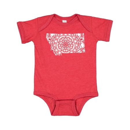 

Inktastic Montana Silhouette Mandala Gift Baby Boy or Baby Girl Bodysuit