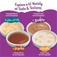 thumbnail image 5 of Purina Friskies Pureed Cat Food Toppers, Lil’ Shakes with Enticing Chicken Lickable Cat Treats, 1.55 oz Pouch, 5 of 14