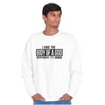 thumbnail image 4 of Body Of God Buddha Exercise Fitness Men's Big & Tall Crewneck Sweatshirt Brisco Brands 5X, 4 of 5