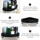 thumbnail image 3 of 1pc Wall Mount Bathroom Shelf Formado en forma de esquina almacenamiento de rack Organizador para el hogar, 3 of 7