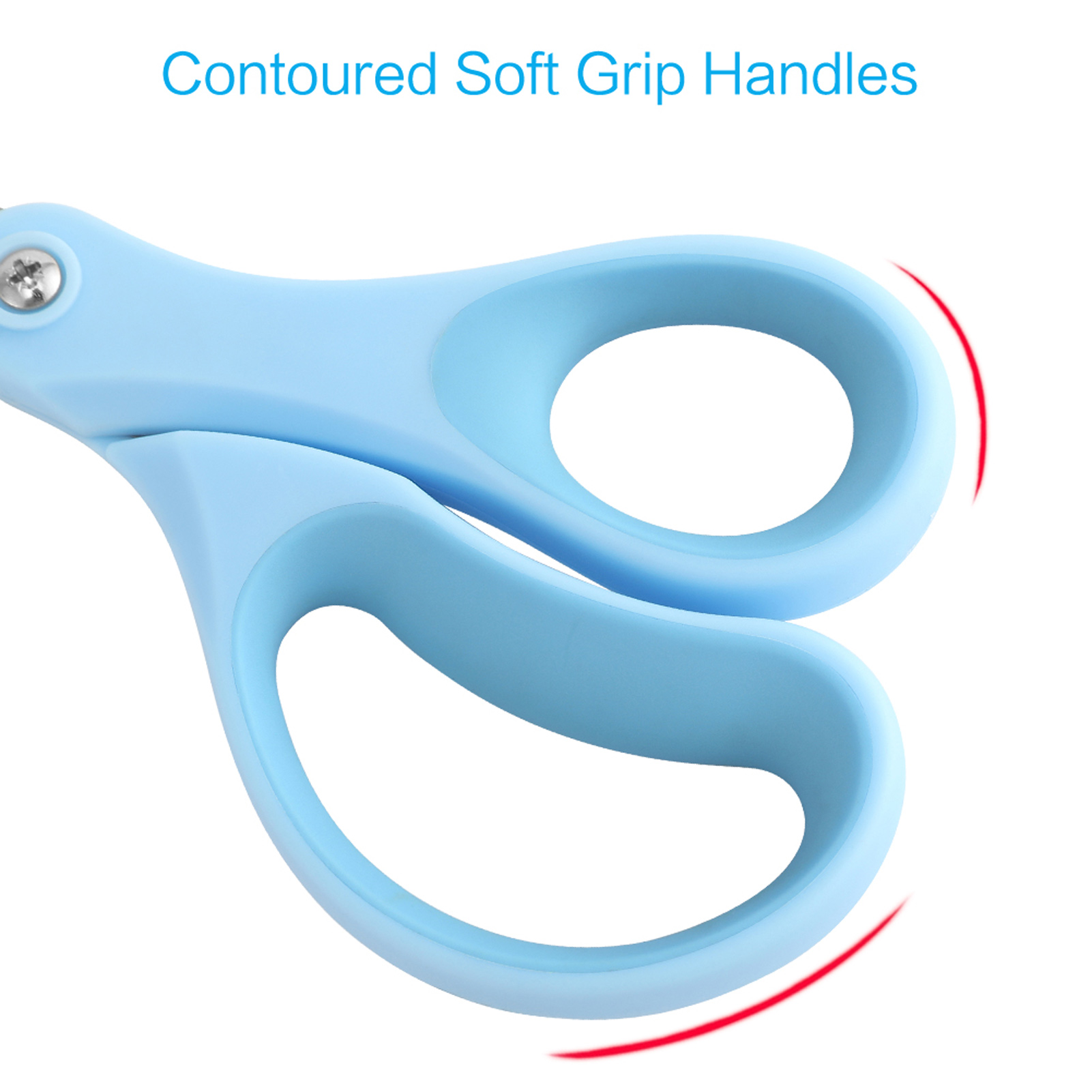 Livingo Office Scissors 3-Pack 8-Inch photo 4