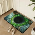 thumbnail image 5 of 3D Hole Rug, 3D Hole Illusion Rug, Stereoscopic Visual Effect Entrance Door Mat, Bottomless Hole Design Non-Slip Doormat Indoor/Outdoor Use for Entrance, Living Room Decoration (15.75×23.62in), 5 of 6