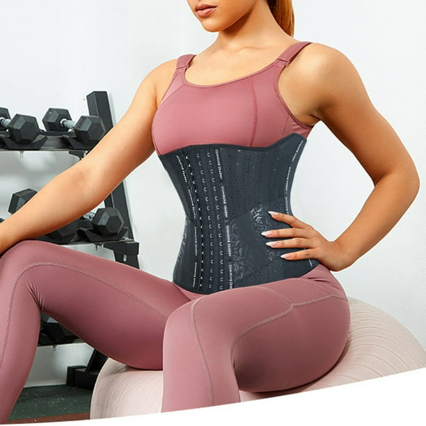 Fajas para Mujer Moldeadora de Cintura Corset Tmvgtek Reductora Faja Lumbar Postparto con Huesos De Acero