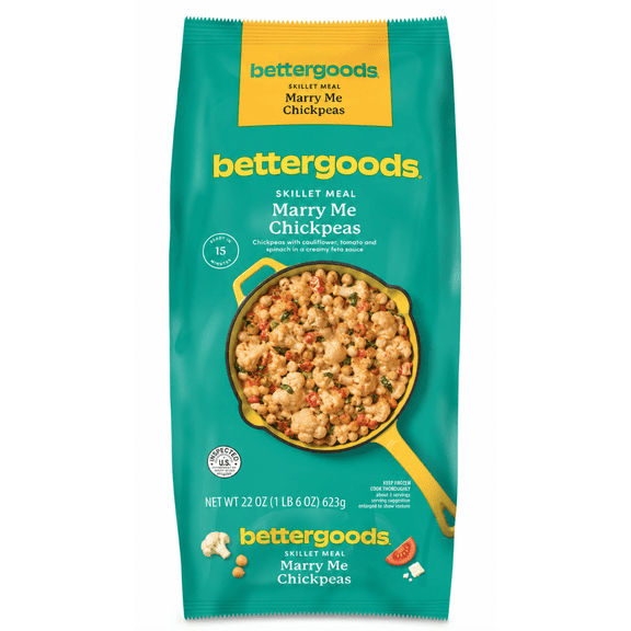 bettergoods Marry Me Chickpeas Skillet Meal, 22 oz (Frozen)