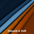 thumbnail image 6 of Yakamok Blackout Ombre Dark Blue and Burnt Orange Curtains for Bedroom, Gradient Room Darkening Curtains, Grommet Thermal Insulated Light Blocking Window Curtain for Living Room,52 x 84 Inch,2 Panels, 6 of 8