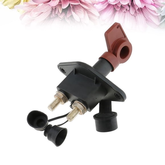 LIFKOME 1Set YD112 Car Kill Switch Kit for Automotive Electronics Brown Plastic Pure Copper Solid Brass