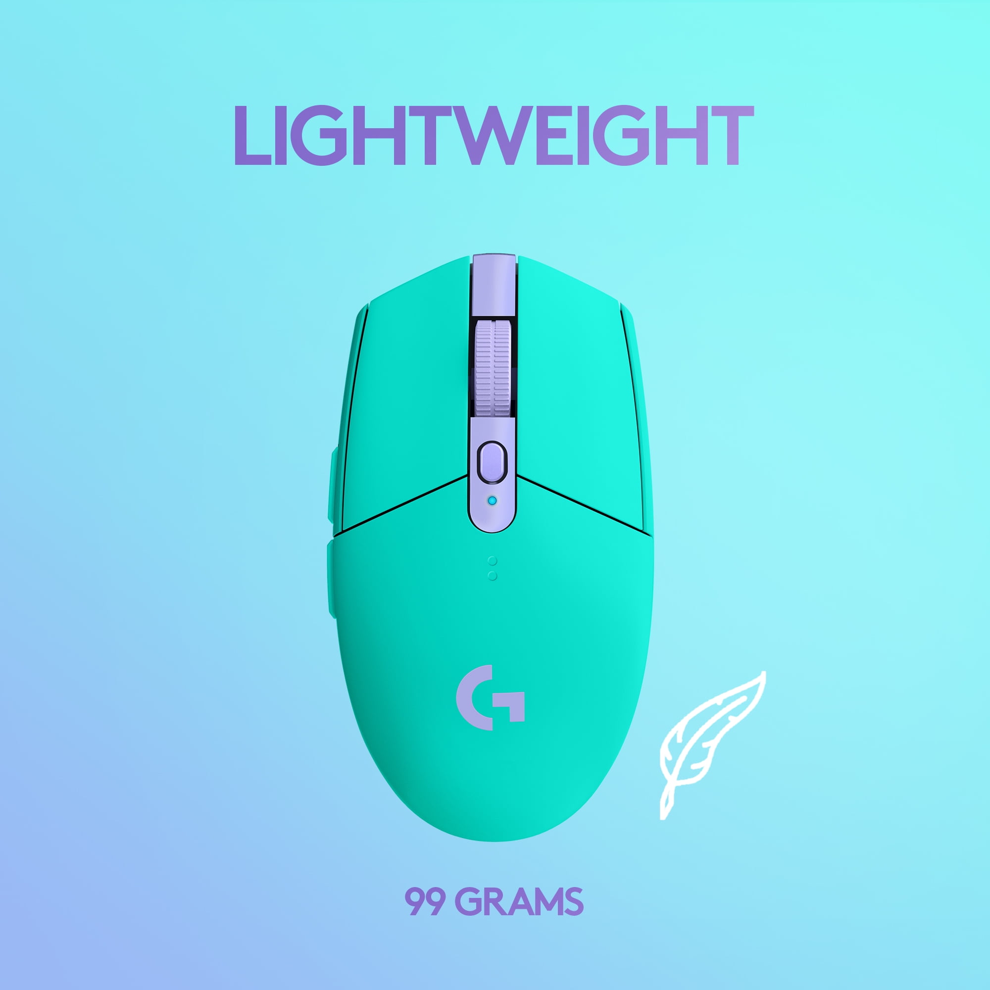 Logitech G305 LIGHTSPEED Wireless Gaming Mouse, HERO Sensor