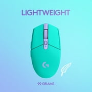 Logitech G305 LIGHTSPEED Wireless Gaming Mouse, HERO Sensor, 12,000 DPI, Lightweight, 6 Programmable Buttons, 250h Battery, On-Board Memory, Compatible with PC, Mac, Mint