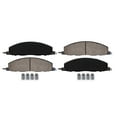 thumbnail image 2 of Detroit Axle - Rear 2pc Brake Pads for 2009-2010 Dodge Ram 2500 3500, 2012 Ram 1500 2011-2018 2500 3500 Ceramic Brake Pads with Hardware Replacement, 2 of 6