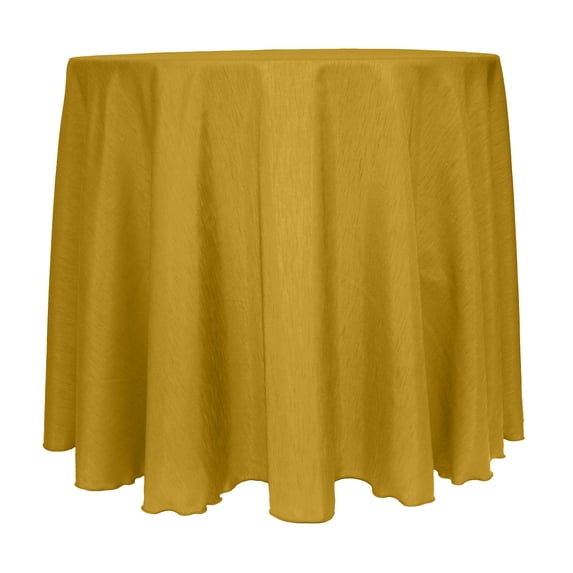 Ultimate Textile Reversible Shantung Satin - Majestic 114-Inch Round Tablecloth
