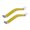 Yellow, variant on 2Pcs Guitar String Spreaders Luthier Tool Guitar String Stretcher Tool Guitar Fret Guitar Fretboard Maintainance Tool