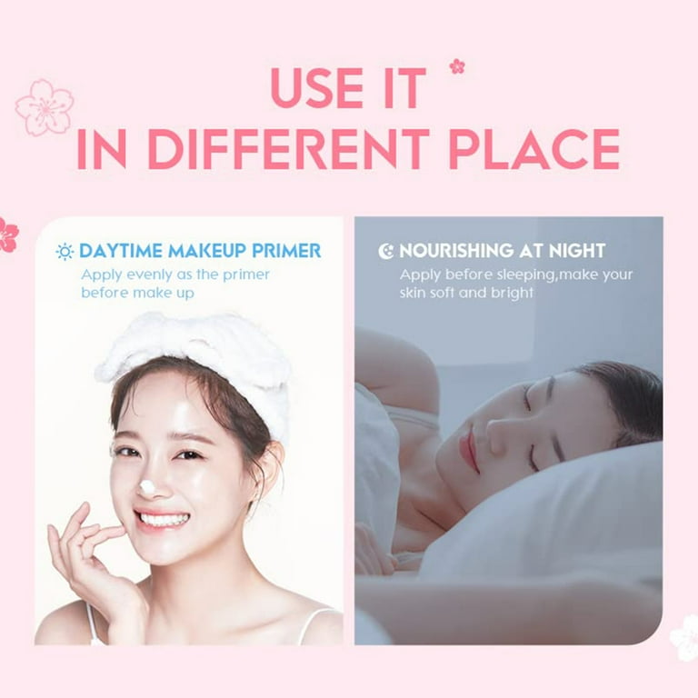 Sakura Essence Cream Facial Moisturizer, Daily Hydrating Sakura Essence Cream Facial Moisturizer, Daily Hydrating