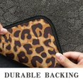 thumbnail image 6 of Brown and Black Leopard Print Door Rugs,Washable Non Slip Door Mats Indoor,Decorative Door Mats,Entry Mat Indoor for Entrance,Bedroom,Kitchen,Bathroom,30"x17", 6 of 6
