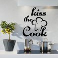 thumbnail image 3 of Handmadetneonsign Kiss The Cook Words Metal Wall Art Light, Quote Metal Sign Wall Decor, Quote Metal Decor, 3 of 5