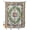 Grass Green Light Blue Light Brown, variant on Split Shower Curtain for Transfer Bench, Blue Boho Fabric Shower Curtains for Bathroom, Ethnic Geometric Middle Century Art Tub Sliding Transfer Bench Waterproof Bath Curtains 72"x96"