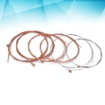 thumbnail image 4 of RomaMX 6 pcs / Set Guitarra acústica String Pure 0.28-1.33mm Piezas de bajo de guitarra Accesorios para Blues Jazz y Classic Rock, 4 of 7