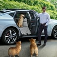thumbnail image 7 of Dog Hammock for Car with Hard Bottom，52* 25 * 22.4“ Dog Car Seat Cover for Back Seat Waterproof for Cars/SUV, Gray, 7 of 7