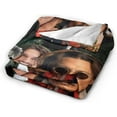 thumbnail image 4 of Johnny Depp Blanket Anti-pilling Throw Blanket Plush Blanket Light Weight & Super Soft, Warm & Comfy Flannel Fleece Blanket for Couch, Bed, Sofa, 40x50, 4 of 6