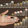 thumbnail image 4 of U8MO 5~22ml Glass Vial Jars Transparent Bung Test Tube Bottle Crafts With Lid-8# 7ml, 4 of 6