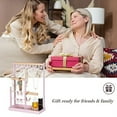 thumbnail image 6 of ProCase Jewelry Organizer Stand Necklace Holder, 4-Tier Jewelry Tower Rack with Earring Tray and Holes, 10 Hooks Necklaces Hanging Storage Tree Display for Bracelets Watches Earrings Rings -Pink, 6 of 7