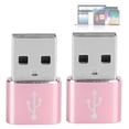 thumbnail image 4 of Fine Workmanship Type-C Adapter, USB Adapter, USB Interface Standard Compatible For OTG Synchronization Or Data Transmission For Charging Silver,Black,Gold,Red,Pink, 4 of 8