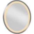 thumbnail image 4 of Progress Lighting - Captarent - 49 1 LED Oval Mirror In Contemporary Style-36, 4 of 13