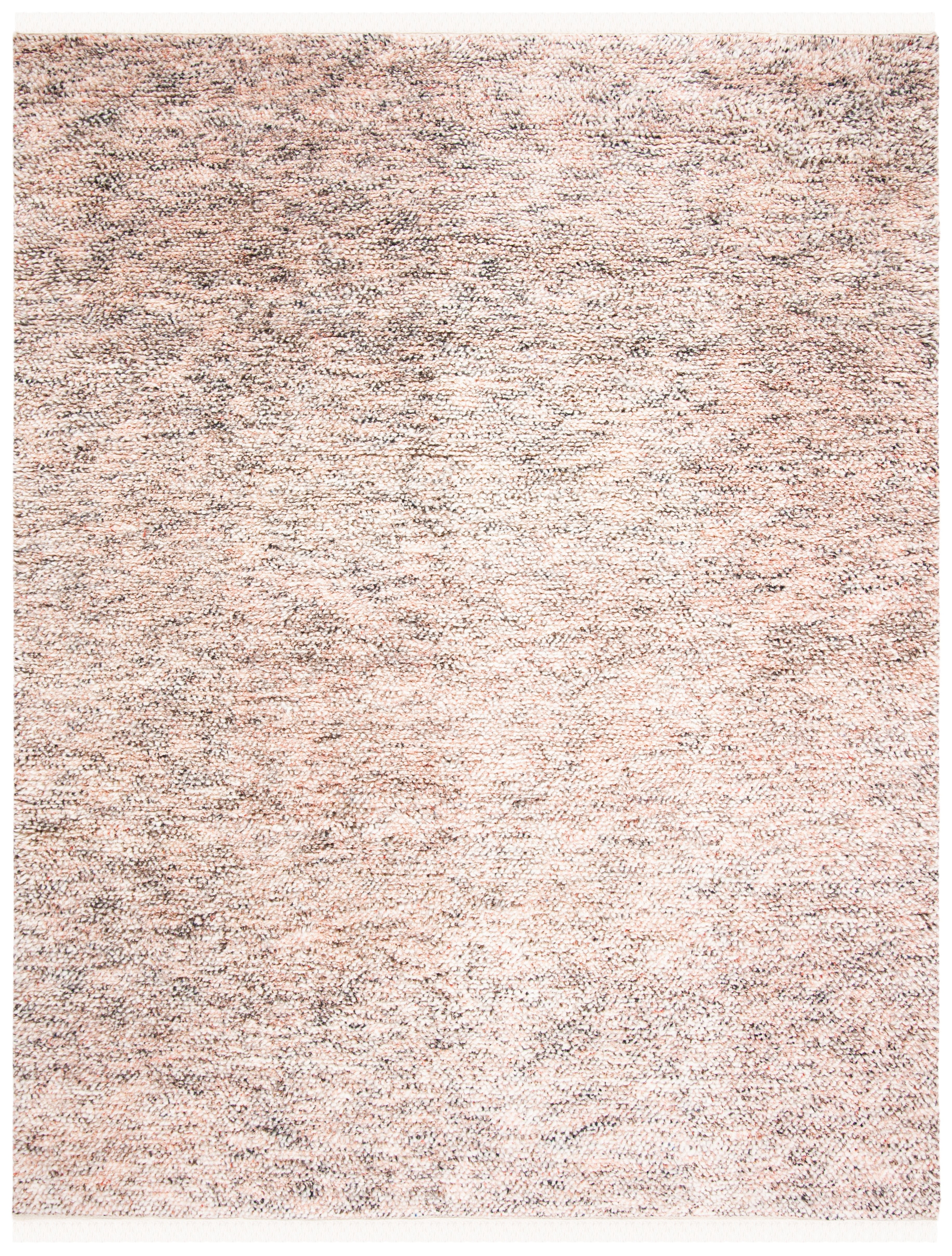 SAFAVIEH Casablanca Axel Solid Wool Area Rug, Red, 8' x 10'