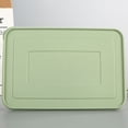 thumbnail image 3 of Yuarrent Caja de almacenamiento del envase de comida del refrigerador de la cocina de los accesorios plásticos con la manija Organizadores de utensilios de cocina Verde Yuarrent JJ22820-03, 3 of 4