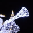 thumbnail image 4 of LuxenHome 5Ft Angel Playing Trumpet Outdoor Holiday Decoration with Lights, 4 of 10