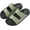 Green, variant on Womens Cushioned Two Strap Footbed Sandals Lightweight Open Toe Slide Sandals