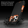 thumbnail image 5 of Petocase For iPhone 17 Pro Case,Shockproof Rugged Protection Heavy Duty Dust/Drop Proof 3-Layer Cover Case for iPhone 17 Pro 6.3'' 2025,Black Orange, 5 of 8