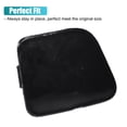 thumbnail image 4 of Par de cubiertas de gancho de remolque para parachoques delantero, izquierdo y derecho, sin pintar, para Toyota Prius V 2015-2017, No.52128-47040, negro, 4 of 6