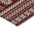 thumbnail image 3 of Addison Rugs Chantille Indoor/Outdoor Transitional Holiday Red Machine Washable Rectangle Rug, 9' x 12', 3 of 7