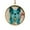 A_79830V, variant on French Bulldog Christmas Ornament, Unique Beach-Themed Glass Decoration, Holiday Tree Hanging Gift, Pet Lover Keepsake