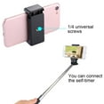 thumbnail image 5 of PULUZ Selfie Sticks Tripod Mount Phone Clamp with 1/4 inch Screw Hole for iPhone, Samsung, HTC, LG, 5 of 7