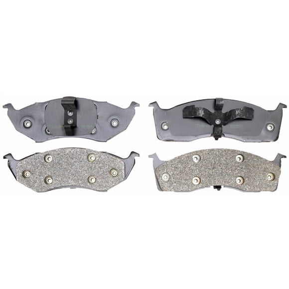 Raybestos Brakes Brake Pad SGD642M Service Grade; OE Replacement; Semi-Metallic
