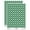 Dark Green, variant on Number 4 Four Fun Bold Font 200+ Round Stickers - Rainbow - Matte Finish - 0.50" Size